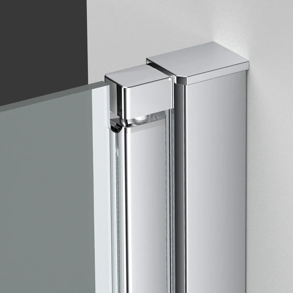 Душевая дверь в нишу Vincea Alpha VDP-3AL850CL 85 см, стекло прозрачное, хром фото в интернет-магазине «Wasser-Haus.ru»