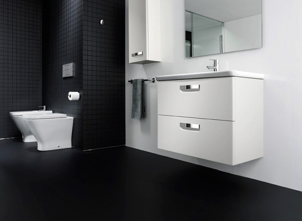Мебель для ванной Roca Gap 70 белый глянец фото в интернет-магазине «Wasser-Haus.ru»