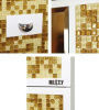 Зеркало Misty Морена 90 золотая мозаика фото в интернет-магазине «Wasser-Haus.ru»