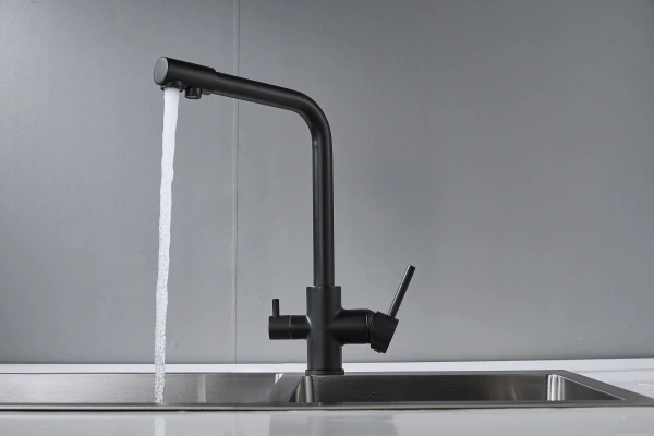 Смеситель для кухни Maretti Project Black PB31RZF12 черный фото в интернет-магазине «Wasser-Haus.ru»