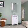 Мебель для ванной Misty Вега 55 прямая фото в интернет-магазине «Wasser-Haus.ru»