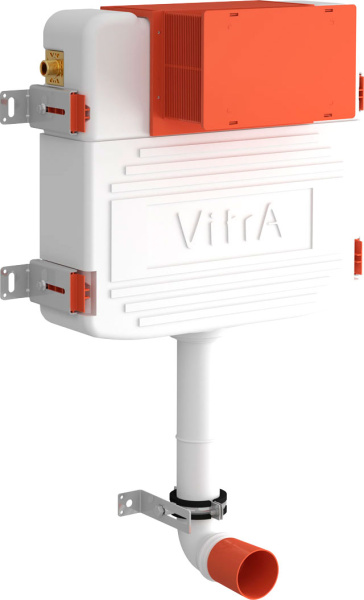 Смывной бачок скрытого монтажа VitrA 800-2019 с кнопкой смыва, белый фото в интернет-магазине «Wasser-Haus.ru»
