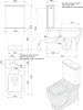 Унитаз-компакт Sanindusa Look с микролифтом фото в интернет-магазине «Wasser-Haus.ru»