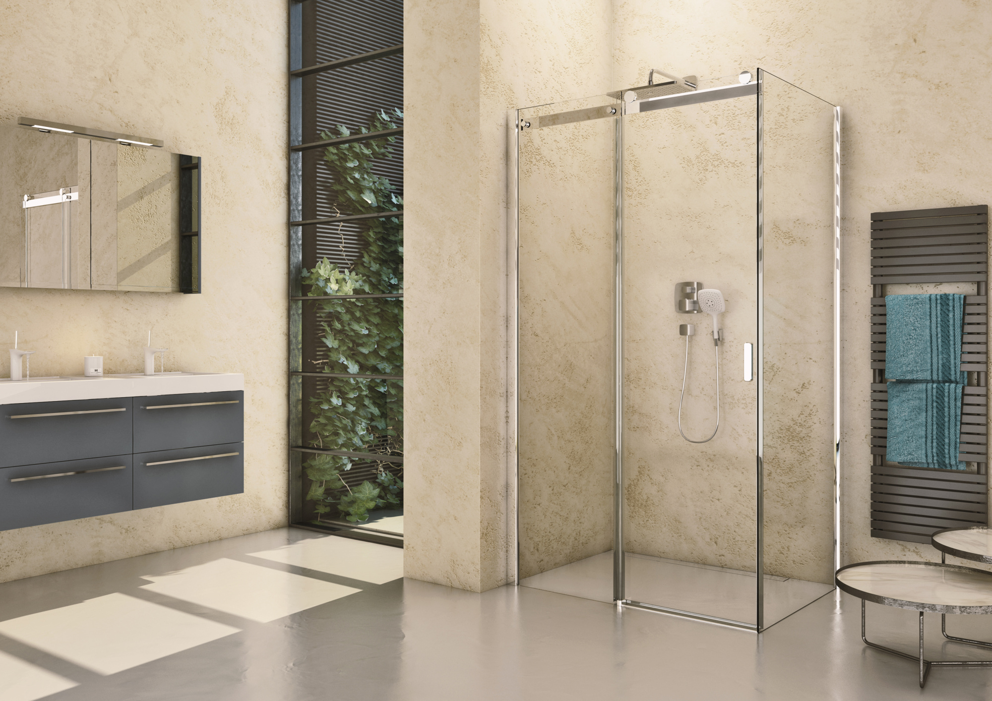 Душевой уголок Riho Baltic B203 117x87 см фото в интернет-магазине «Wasser-Haus.ru»