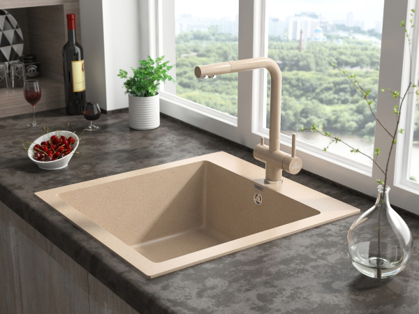 Смеситель Paulmark Skalen Sk213020-302 для кухонной мойки фото в интернет-магазине «Wasser-Haus.ru»