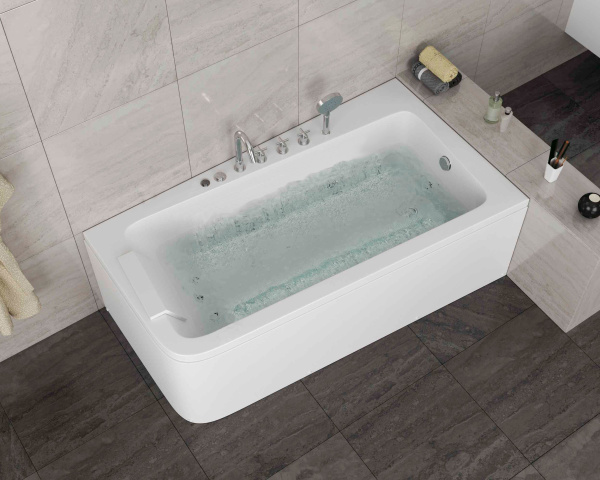 Акриловая ванна Grossman GR-17095-1 170x95, R фото в интернет-магазине «Wasser-Haus.ru»