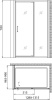 Душевой уголок Gemy Sunny Bay S28191D-A100 130х100 см фото в интернет-магазине «Wasser-Haus.ru»