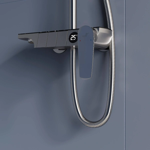 Душевая стойка RGW Shower Panels SP-33 хром фото в интернет-магазине «Wasser-Haus.ru»