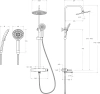 Душевая стойка Cezares Lux CVD-01 фото в интернет-магазине «Wasser-Haus.ru»