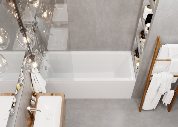 Акриловая ванна Vagnerplast Cavallo 170 см ультра белая фото в интернет-магазине «Wasser-Haus.ru»