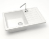 Мойка кухонная ZETT lab. T016Q001 белый лед фото в интернет-магазине «Wasser-Haus.ru»