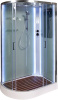 Душевая кабина DETO A102RLED с средним поддоном фото в интернет-магазине «Wasser-Haus.ru»