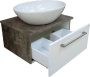 Мебель для ванной Misty Эстет 60 подвесная, цинк фото в интернет-магазине «Wasser-Haus.ru»