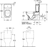Унитаз-компакт Villeroy & Boch Subway 66101001 альпийский белый фото в интернет-магазине «Wasser-Haus.ru»