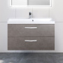 Мебель для ванной BelBagno Aurora 90 pietra grigio фото в интернет-магазине «Wasser-Haus.ru»