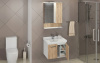 Мебель для ванной Comforty Рига 60 дуб сонома фото в интернет-магазине «Wasser-Haus.ru»