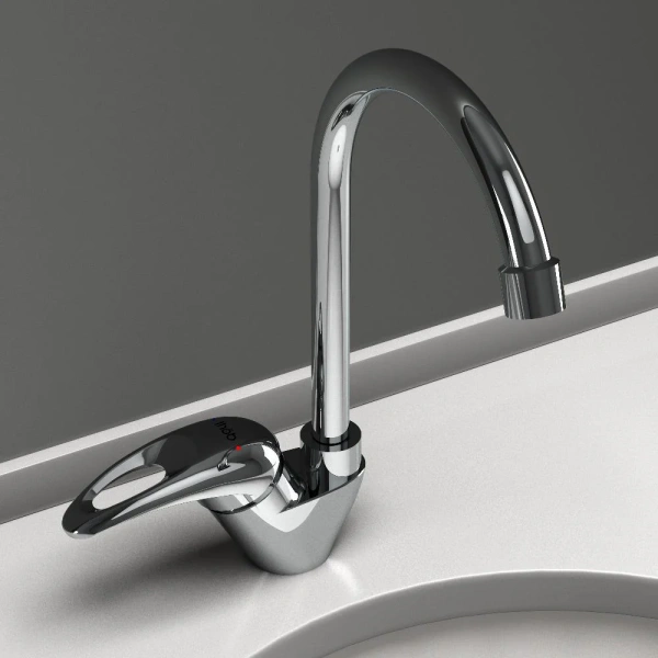 Смеситель для кухни Dorff Comfort D8000000 хром фото в интернет-магазине «Wasser-Haus.ru»