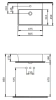 Раковина BOCCHI Milano 1216-001-0126 глянцевая белая фото в интернет-магазине «Wasser-Haus.ru»