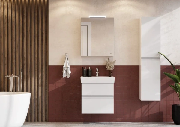 Мебель для ванной Roca Oleta 60, белая матовая фото в интернет-магазине «Wasser-Haus.ru»