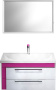 Мебель для ванной Iddis Color Plus 90 белая, розовая фото в интернет-магазине «Wasser-Haus.ru»