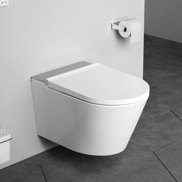 Унитаз подвесной AM.PM Inspire CCC501700SC безободковый с биде фото в интернет-магазине «Wasser-Haus.ru»