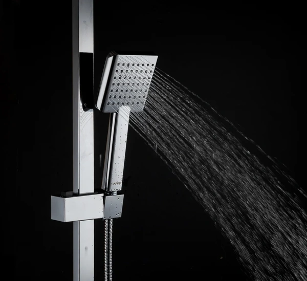 Душевая стойка Gappo G07 G2407-40 с термостатом, хром фото в интернет-магазине «Wasser-Haus.ru»