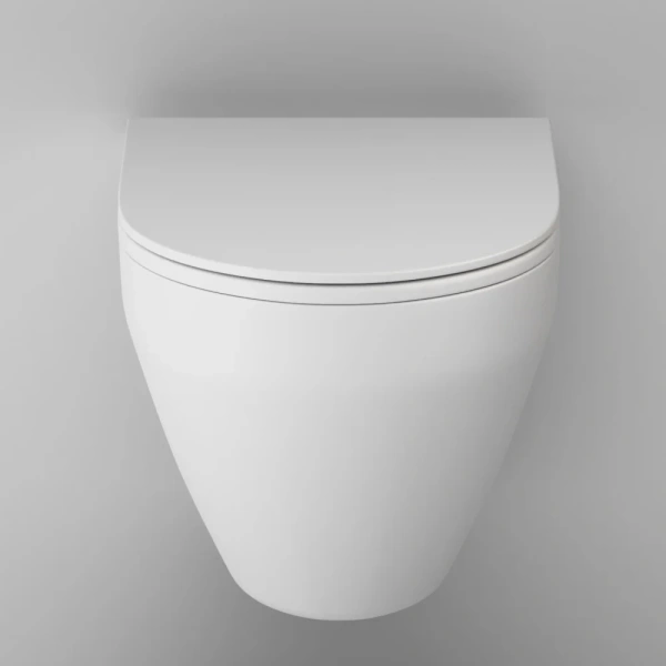 Унитаз подвесной AM.PM Spirit V2.0 FlashClean с микролифтом, белый матовый фото в интернет-магазине «Wasser-Haus.ru»