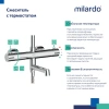 Душевая стойка Milardo Ideal Spa ILSSBTHM06, хром глянцевый фото в интернет-магазине «Wasser-Haus.ru»