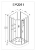 Душевая кабина AvaCan EM2011 N LED фото в интернет-магазине «Wasser-Haus.ru»