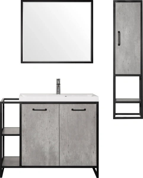 Тумба с раковиной Style Line Лофт 80/100 фото в интернет-магазине «Wasser-Haus.ru»