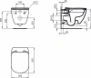 Унитаз подвесной Ideal Standard Tesi T536001 с микролифтом фото в интернет-магазине «Wasser-Haus.ru»
