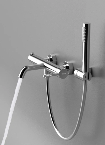 Смеситель для ванны с душем Raiber Graceful RP-003 хром фото в интернет-магазине «Wasser-Haus.ru»