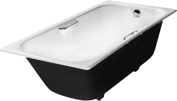 Чугунная ванна Wotte Start 1500x700UR 150x70 с отверстиями для ручек фото в интернет-магазине «Wasser-Haus.ru»