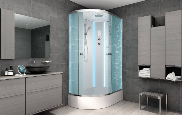 Душевая кабина AvaCan EM2712 R LED фото в интернет-магазине «Wasser-Haus.ru»