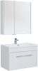 Мебель для ванной Aquanet Августа 90 белая фото в интернет-магазине «Wasser-Haus.ru»