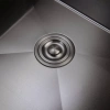 Мойка кухонная Milacio Steel Denia 58 MC.77459 сталь воронёная фото в интернет-магазине «Wasser-Haus.ru»