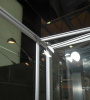 Душевой уголок GuteWetter Practic Square GK-404 правая 70x70 см стекло бесцветное, профиль матовый хром фото в интернет-магазине «Wasser-Haus.ru»