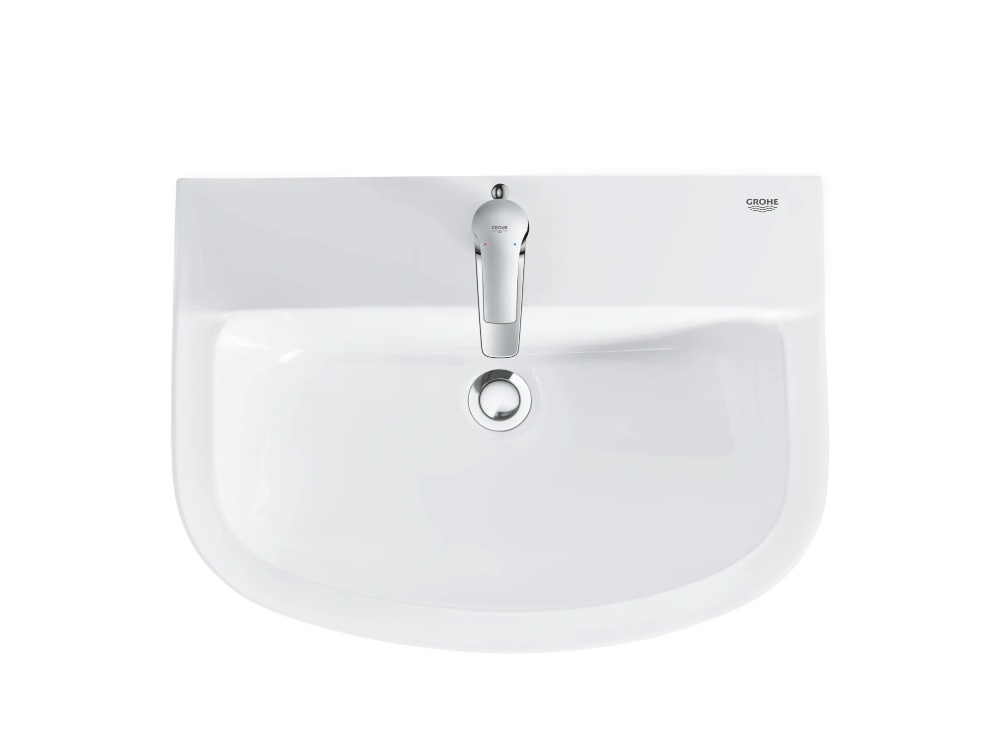 Смеситель для раковины Grohe BauCurve 32805000 фото в интернет-магазине «Wasser-Haus.ru»