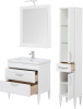 Мебель для ванной Aquanet Денвер 80 белый глянец фото в интернет-магазине «Wasser-Haus.ru»