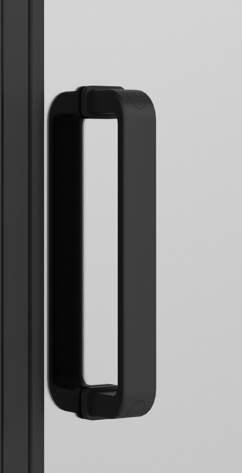 Душевой уголок Ambassador Forsa 17021222AB-110AB 160х110 см, профиль черный, стекло прозрачное фото в интернет-магазине «Wasser-Haus.ru»