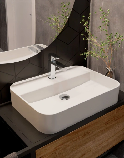 Смеситель для раковины хром, AQUAme Parma AQM6610CR фото в интернет-магазине «Wasser-Haus.ru»