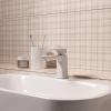 Смеситель для раковины Paini Nove 09BY205LMKM белый фото в интернет-магазине «Wasser-Haus.ru»