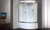 Душевая кабина Royal Bath  RB 8120BK1-M-CH (матовое) левая фото в интернет-магазине «Wasser-Haus.ru»