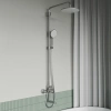 Душевая стойка IDDIS AIGBC3Fi06, хром матовый фото в интернет-магазине «Wasser-Haus.ru»