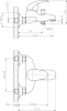 Душевой комплект Agger Proud A0893500 смеситель + Душевая стойка Agger Breeze фото в интернет-магазине «Wasser-Haus.ru»