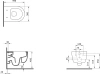 Комплект  Унитаз подвесной BOCCHI V-Tondo 1417-001-0129 белый глянцевый, тонкая крышка с микролифтом + Система инсталляции для унитазов Geberit UP100 458.124.21.1S с кнопкой смыва хром фото в интернет-магазине «Wasser-Haus.ru»
