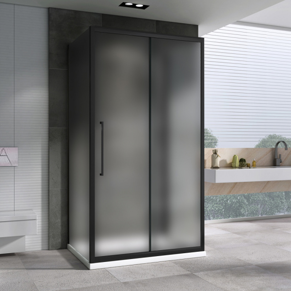 Душевой уголок ABBER Schwarzer Diamant AG30170BMH-S90BM-S90BM фото в интернет-магазине «Wasser-Haus.ru»