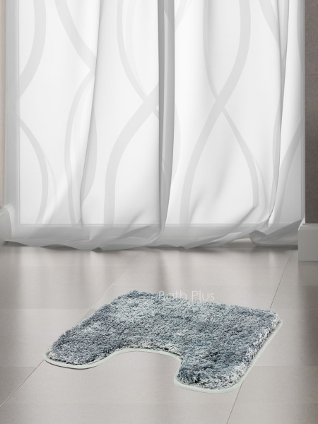 Коврик Bath Plus Тиволи DB4154/0 серый фото в интернет-магазине «Wasser-Haus.ru»