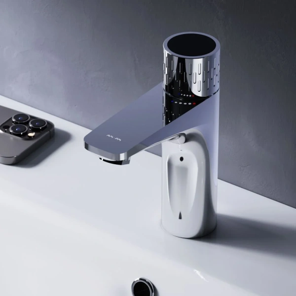 Смеситель для раковины AM.PM Gem F90A02400, хром фото в интернет-магазине «Wasser-Haus.ru»