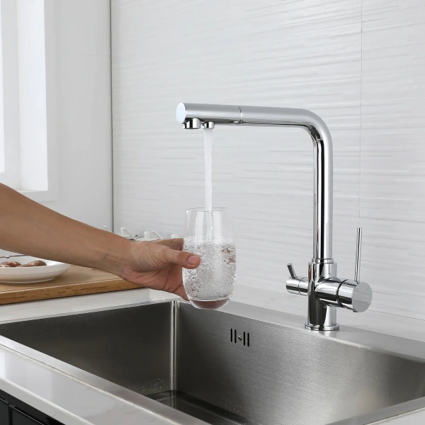 Смеситель для кухни Elghansa Kitchen Pure Water 56A5216 chrome фото в интернет-магазине «Wasser-Haus.ru»